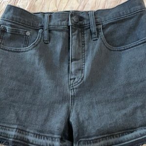 Madewell black shorts